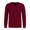 V - neck Bordeaux rood - Gents