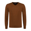 V - neck katoen oker - Gents