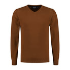 V - neck katoen oker - Gents