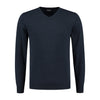 V - neck melange navy - Gents