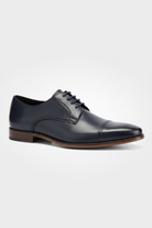 Veterschoen cap toe navy productfoto